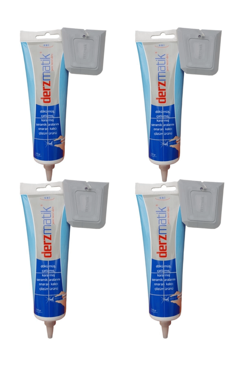 Derzmatik Gaga Uçlu Hazır Derz Dolgu Krem 360 Gr 4’lü Bx40