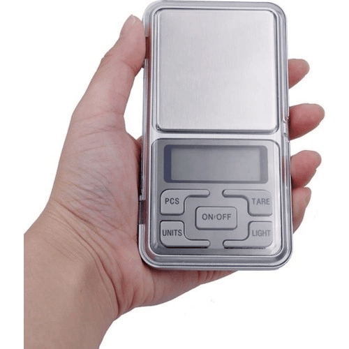 Dijital Hassas Cep Terazi 500 Gr 0.01 Taksimat Notebook Bx40