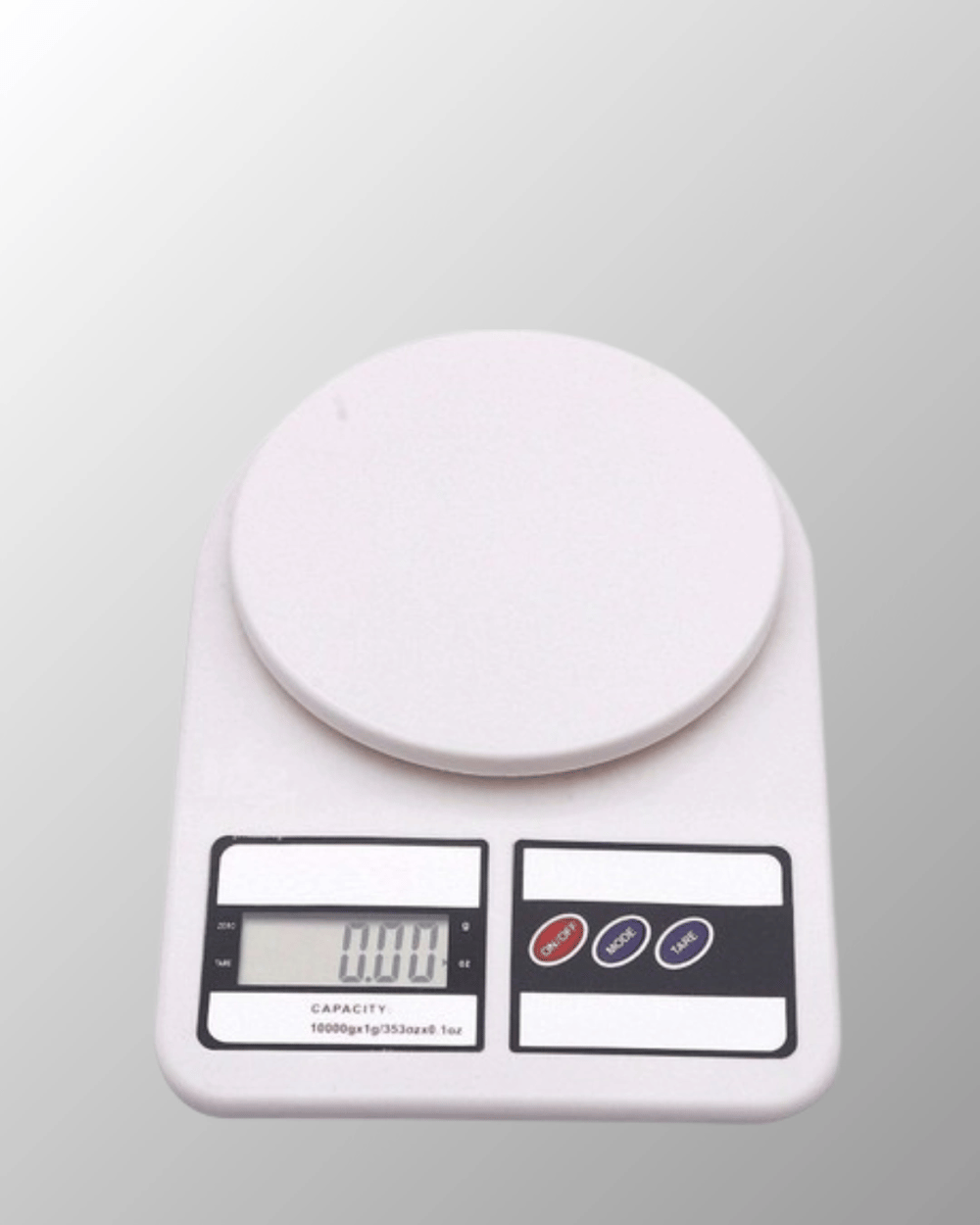 Dijital Mutfak Terazisi 10kg Kapasiteli 1g Hassasiyetli