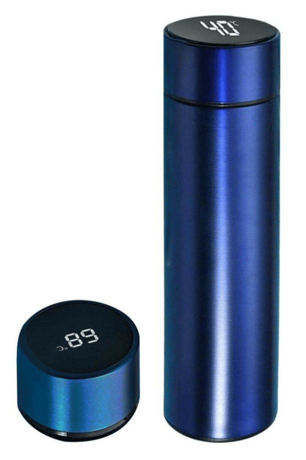 Dijital Sıcaklık Göstergeli Renkli Çelik Termos - 500 Ml Bx40