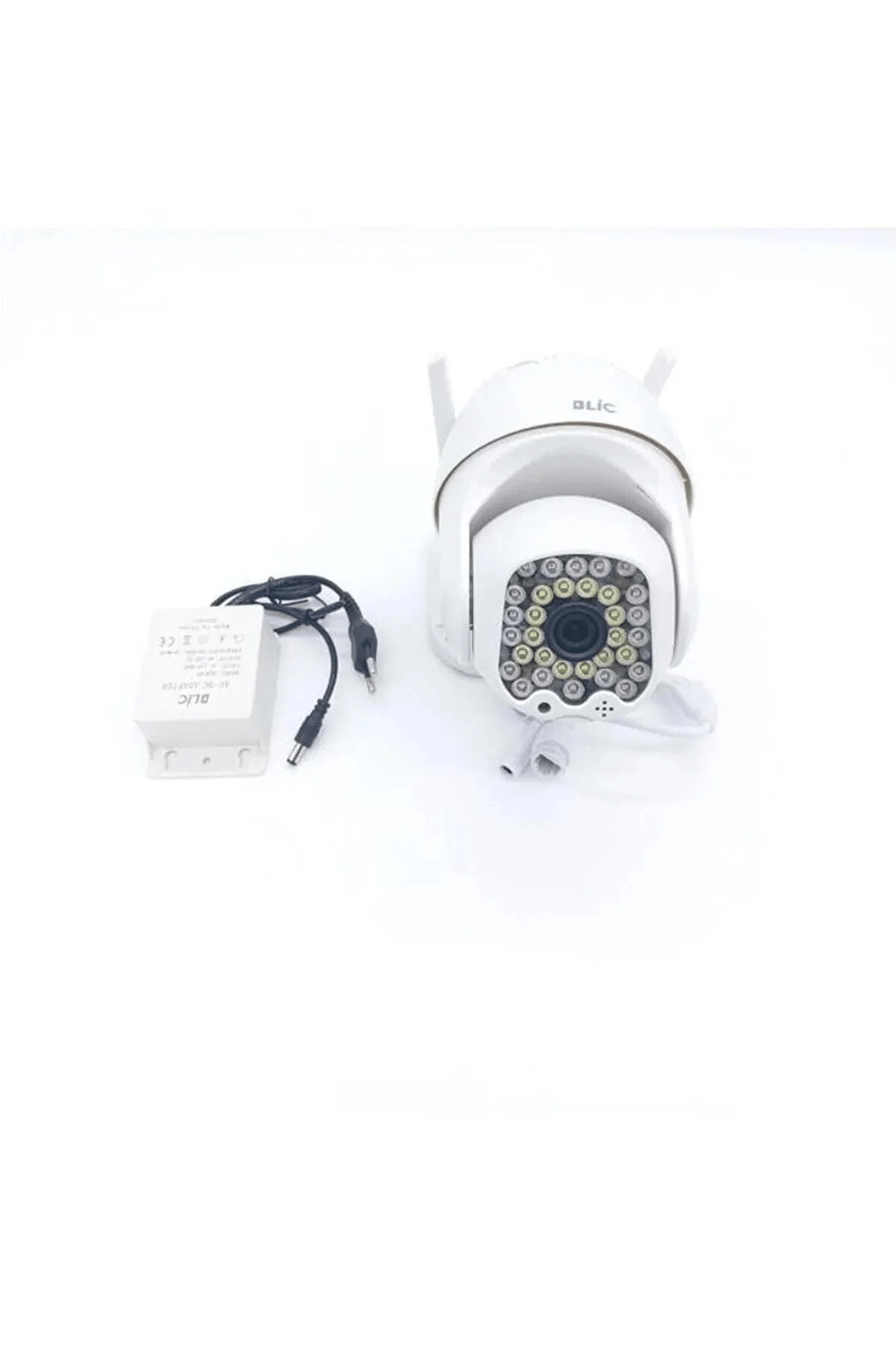 Dış mekan IP kamera 3MP 1080p speed dome PTZ beyaz MOV format SD kart HD kayıt 15x zoom