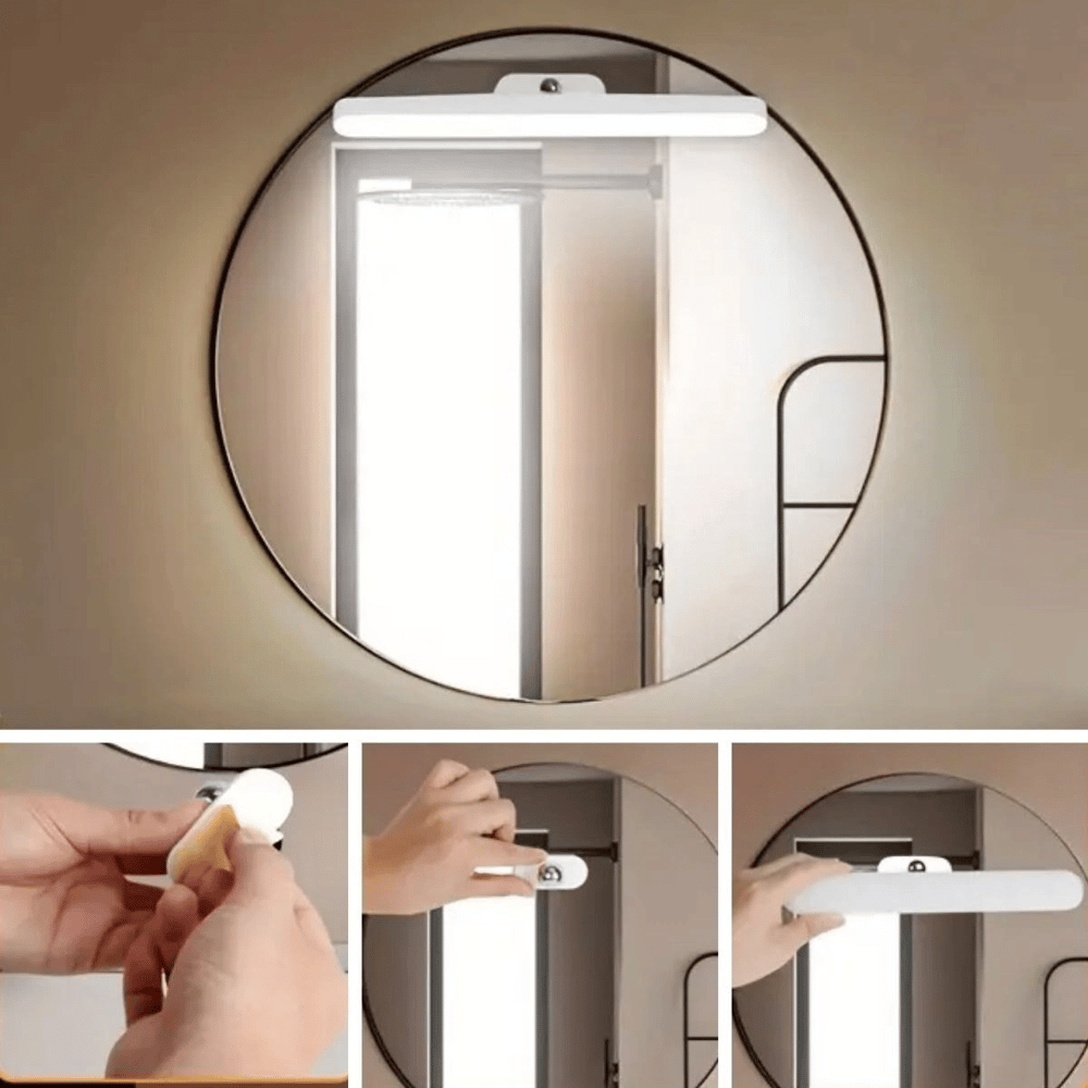 Dokunmatik USB İle Şarj Olabilen 27 cm Led Aydınlatma Makyaj Aynası Işığı