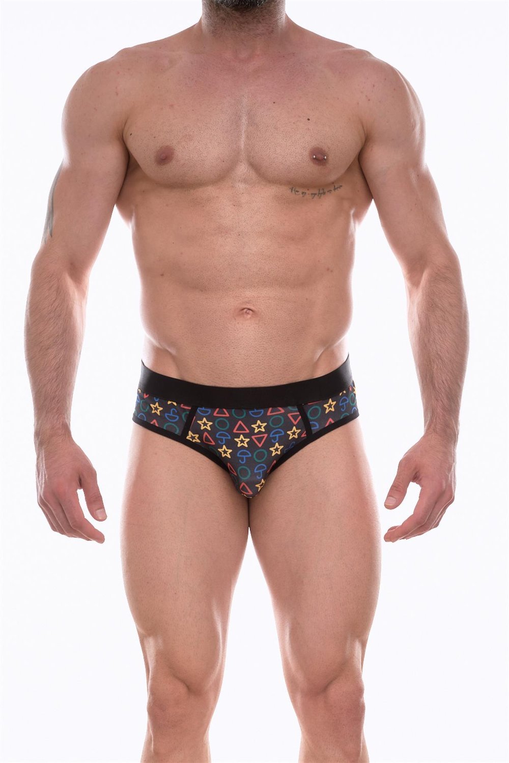 Don Moris Erkek Desenli Jockstrap Çamaşır