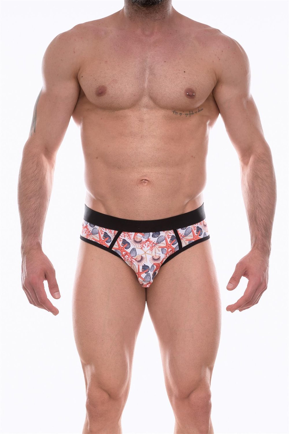 Don Moris Erkek Desenli Jockstrap Çamaşır