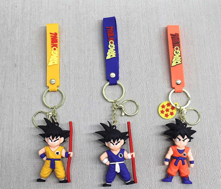 Dragon Ball Silikon Anahtarlık