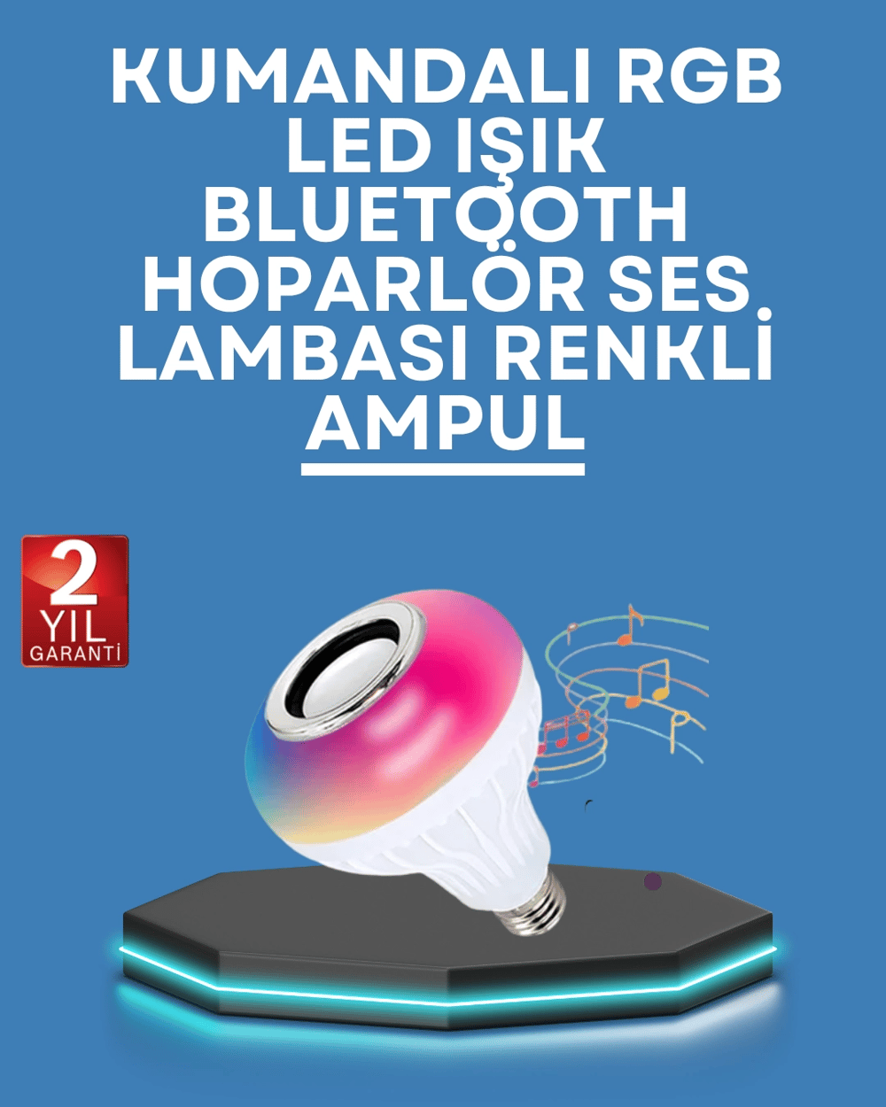 E27 Duy Tipi LED Ampul – 100-240V Geniş Voltaj Aralıklı