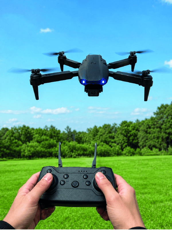 E99 Pro 4K HD Kameralı Katlanabilir Drone APP Kontrollü Uzaktan Kumandalı Mini Drone