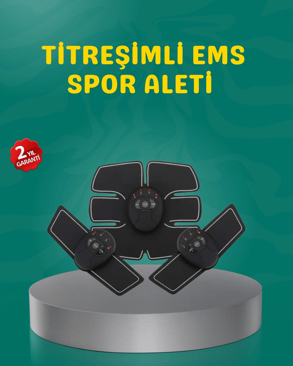 EMS Titreşimli Spor Cihazı Kas Geliştirme ve Yağ Yakma 2025 Seri Orijinal