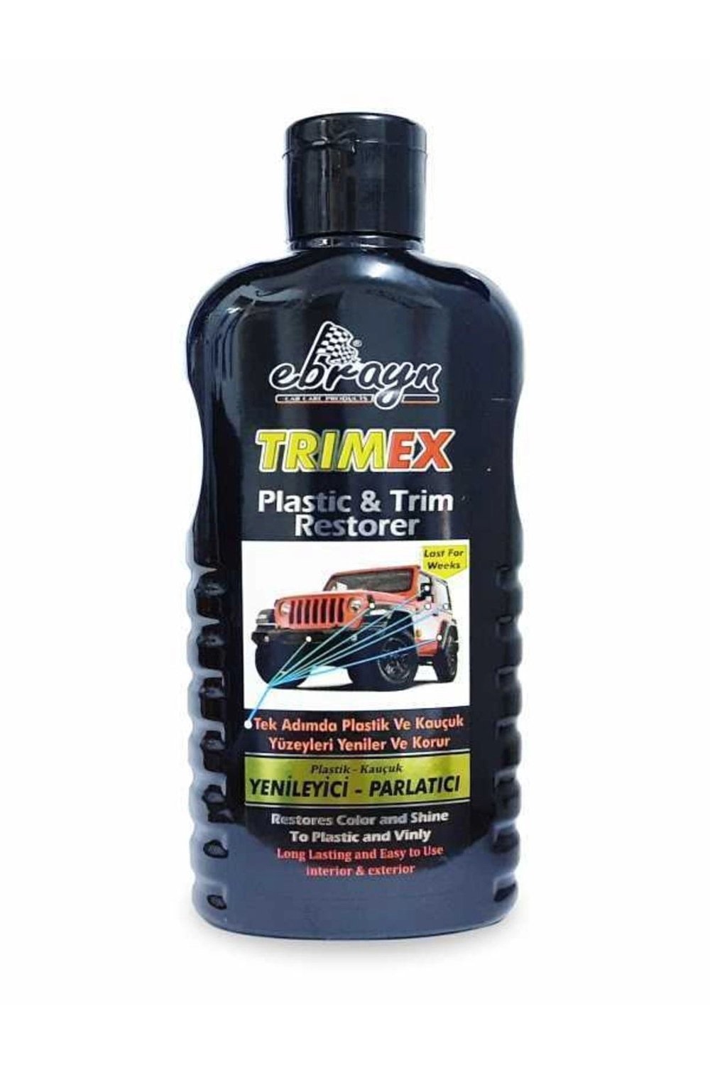 Ebrayn Trimex Plastik ve Kauçuk Yüzey Yenileyici & Parlatıcı 200 ml