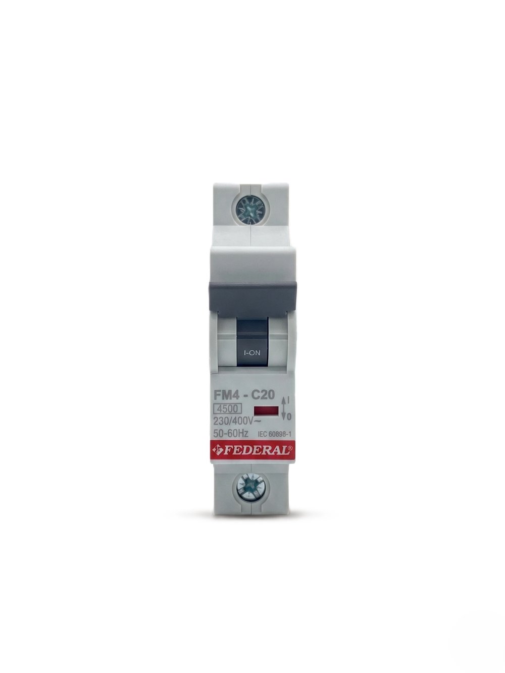 Eco Lounge FEDERAL 1X20 A C Tipi 4.5Ka Otomatik Sigorta FM4 9EG-C0431-SD20