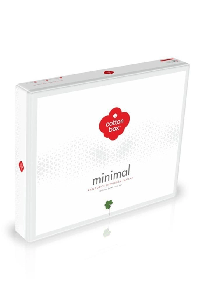 Eco Lounge Minimal Çift Kişilik Nevresim Takımı Oniks Karamel