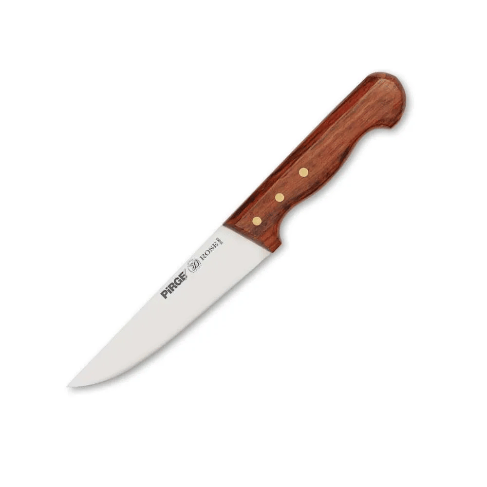 Eco Lounge Pirge 31061 Rose Kurban ve Kasap Bıçağı 14,5 cm - No:1, Ahşap Sap