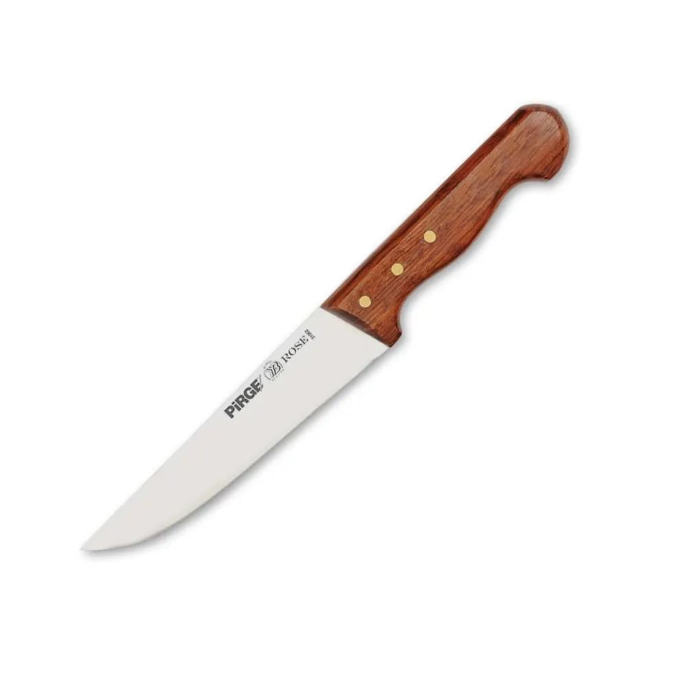 Eco Lounge Pirge 31063 Rose Kurban ve Kasap Bıçağı 19 cm - No:3 Ahşap Sap
