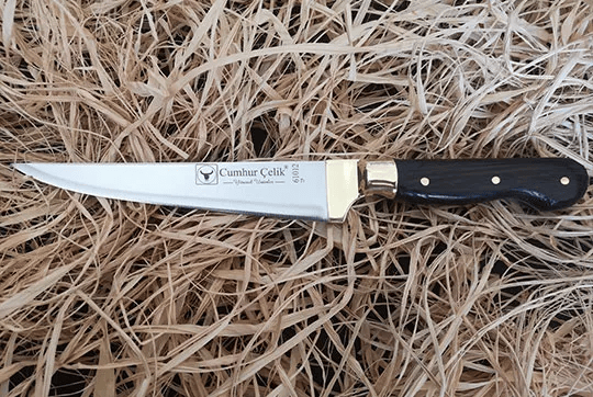 Eco Lounge Sürmene Cumhur Çelik 61021 Sivri Kasap Kurban Bıçağı, 17 cm, Venge Sap