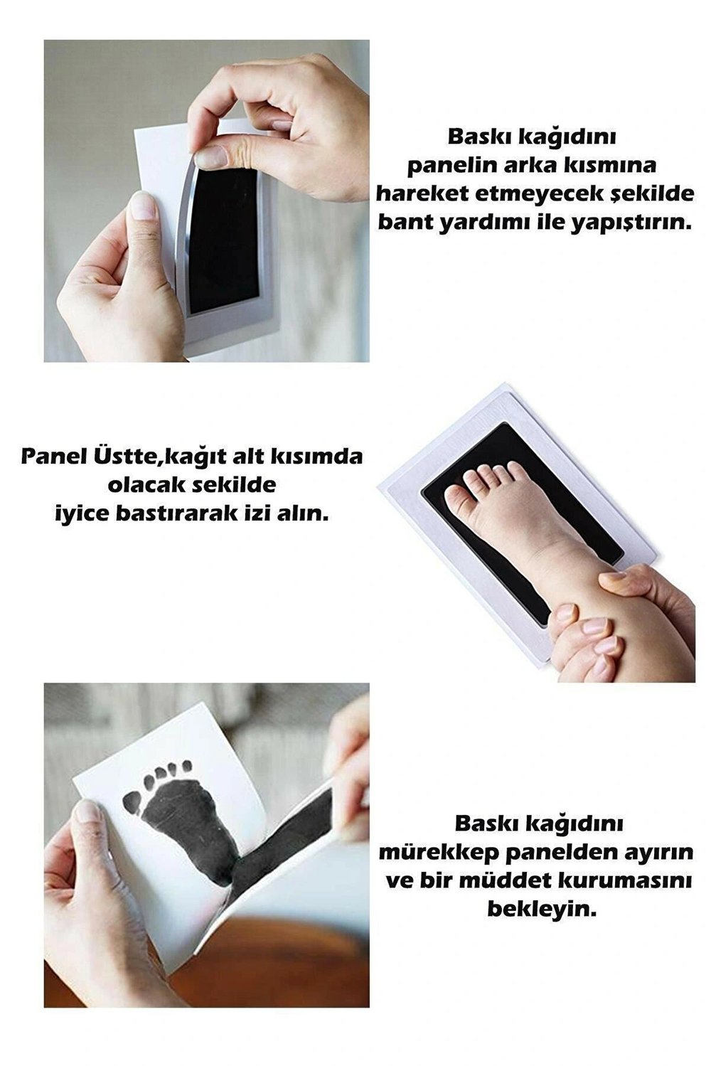 El Ayak İzi Kalıbı Seti