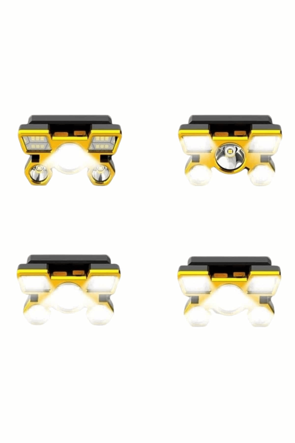 El Feneri Süper Kafa Lambası 4 Modlu 5 Led Kafa Feneri