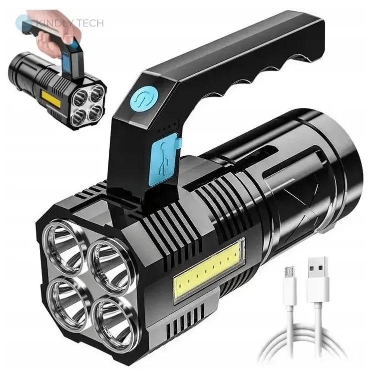El Feneri Usb Şarjlı Bx40
