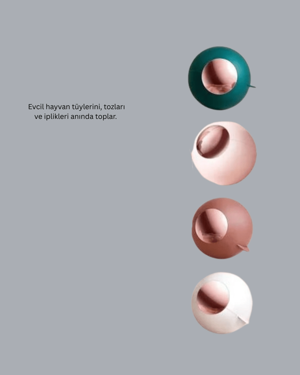 Elbise Tiftik Çıkarıcı Top – Yeniden Kullanılabilir ve Yıkanabilir