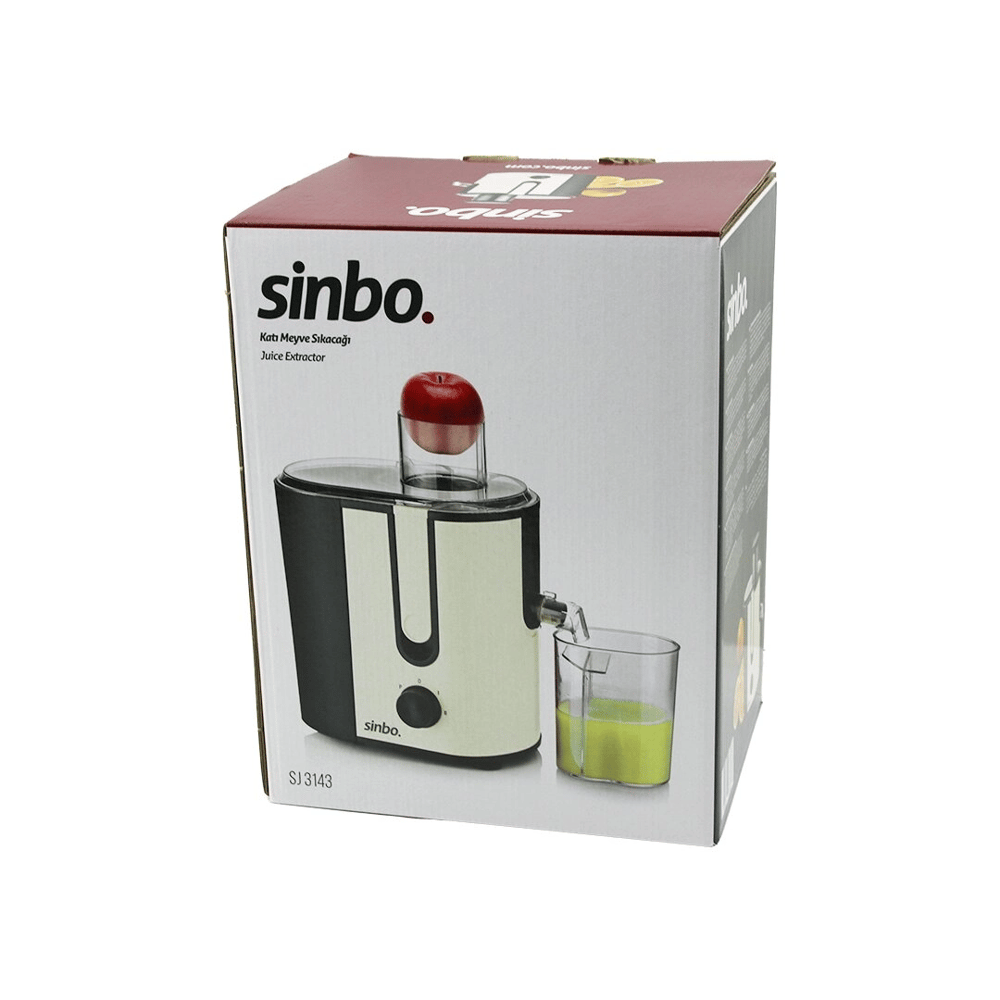 Elektrikli Bej Katı Meyve Sıkacak 600w Hazne Posa:1250ml - M.suyu:450ml Çelik Filtre 65mm Tüp Sj-3143 Bx40