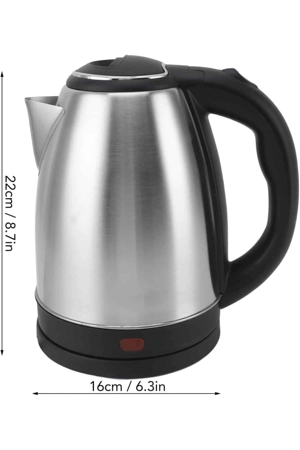 Elektrikli Paslanmaz Çelik Su Isıtcı Çelik Kettle 1.8 Lt. Uzun Ömürlü