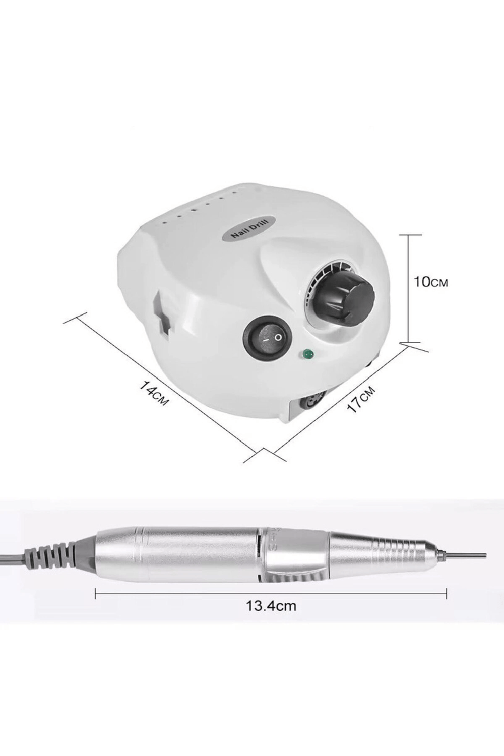 Elektrikli Profesyonel Freze Tırnak Törpü Manikür Pedikür Makinesi Nail 85W 35000 RPM