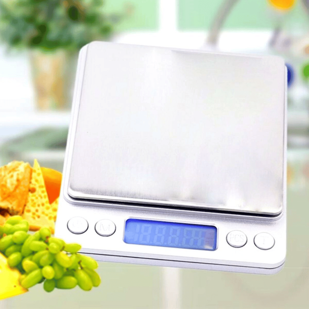 Elektronik 3 Kg Kapasiteli Dijital Hassas Kantar Mutfak Tartısı Terazi Bx40