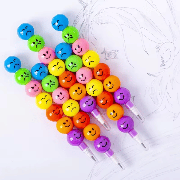 Emojili Yumurtlayan Kalem Seti 4lü