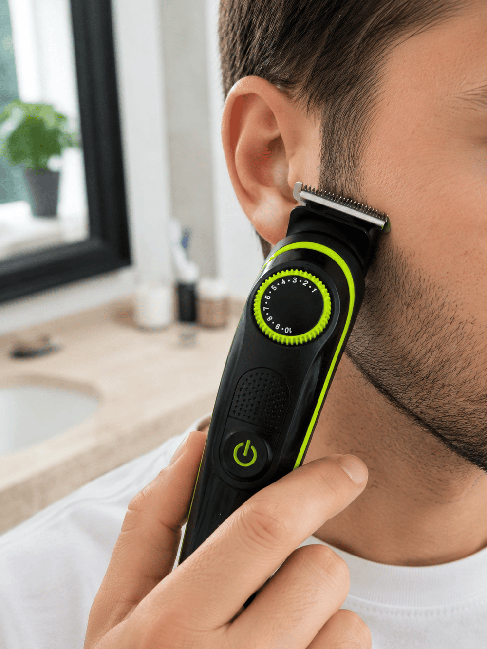 Erkek Bakım Seti 5i 1 Arada 0-10 mm Ayarlanabilir Çok Fonksiyonlu Tıraş Makinesi