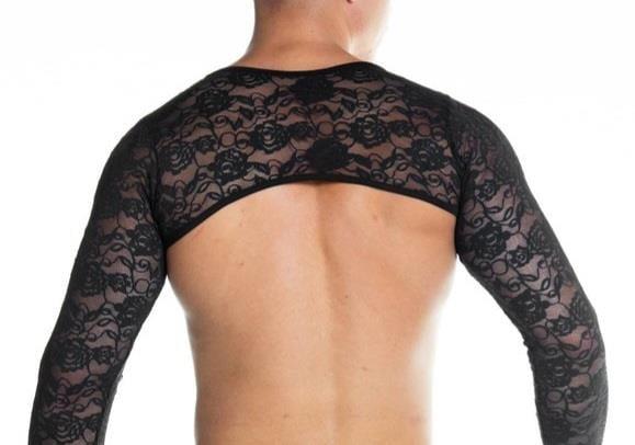 Erkek Fantezi Dantel Crop