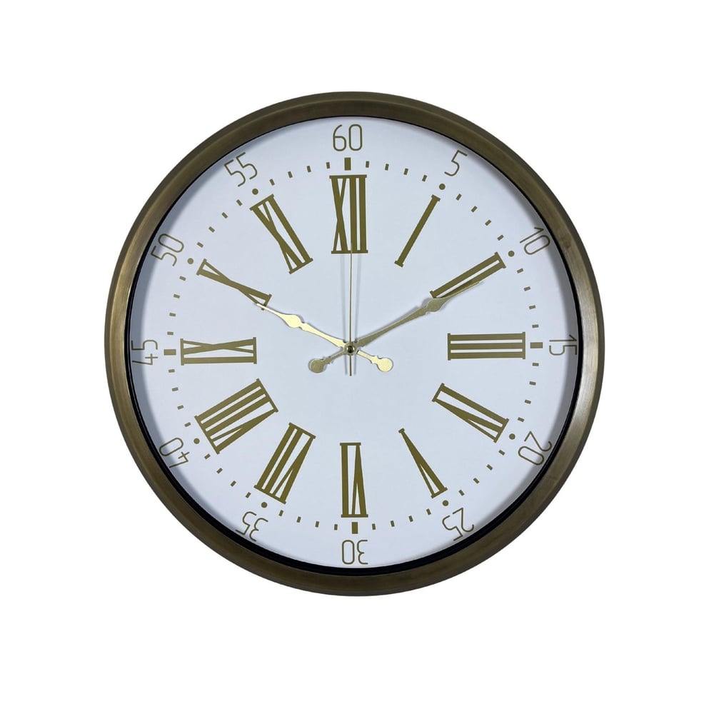 Eskitme Royal Ivory 52 x 52 Cm Duvar Saati