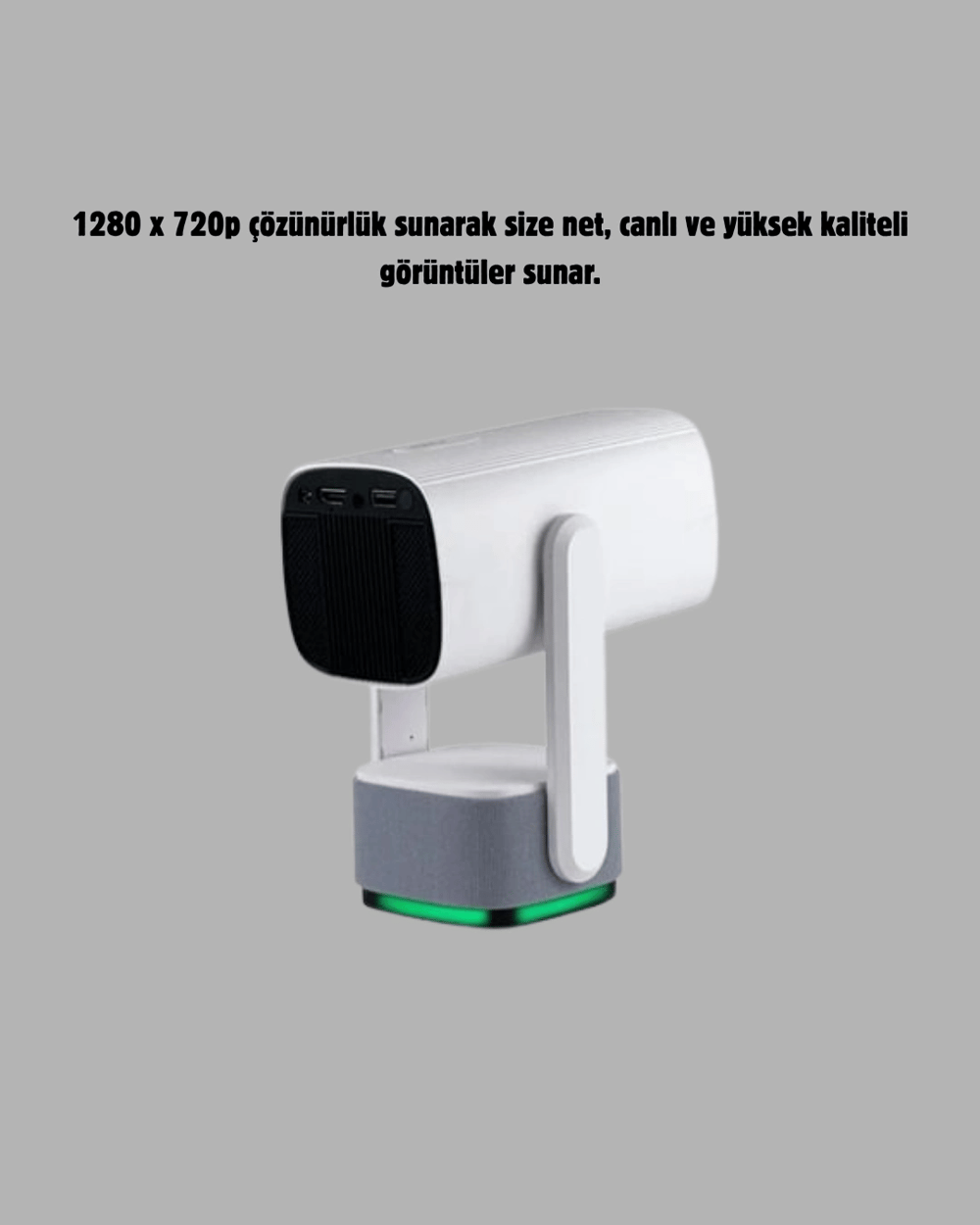 Ev Tipi 720p HD Projeksiyon Cihazı