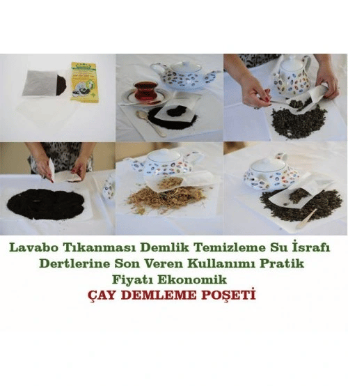 Ev Tipi Çay Demleme Poşeti 30lu Paket