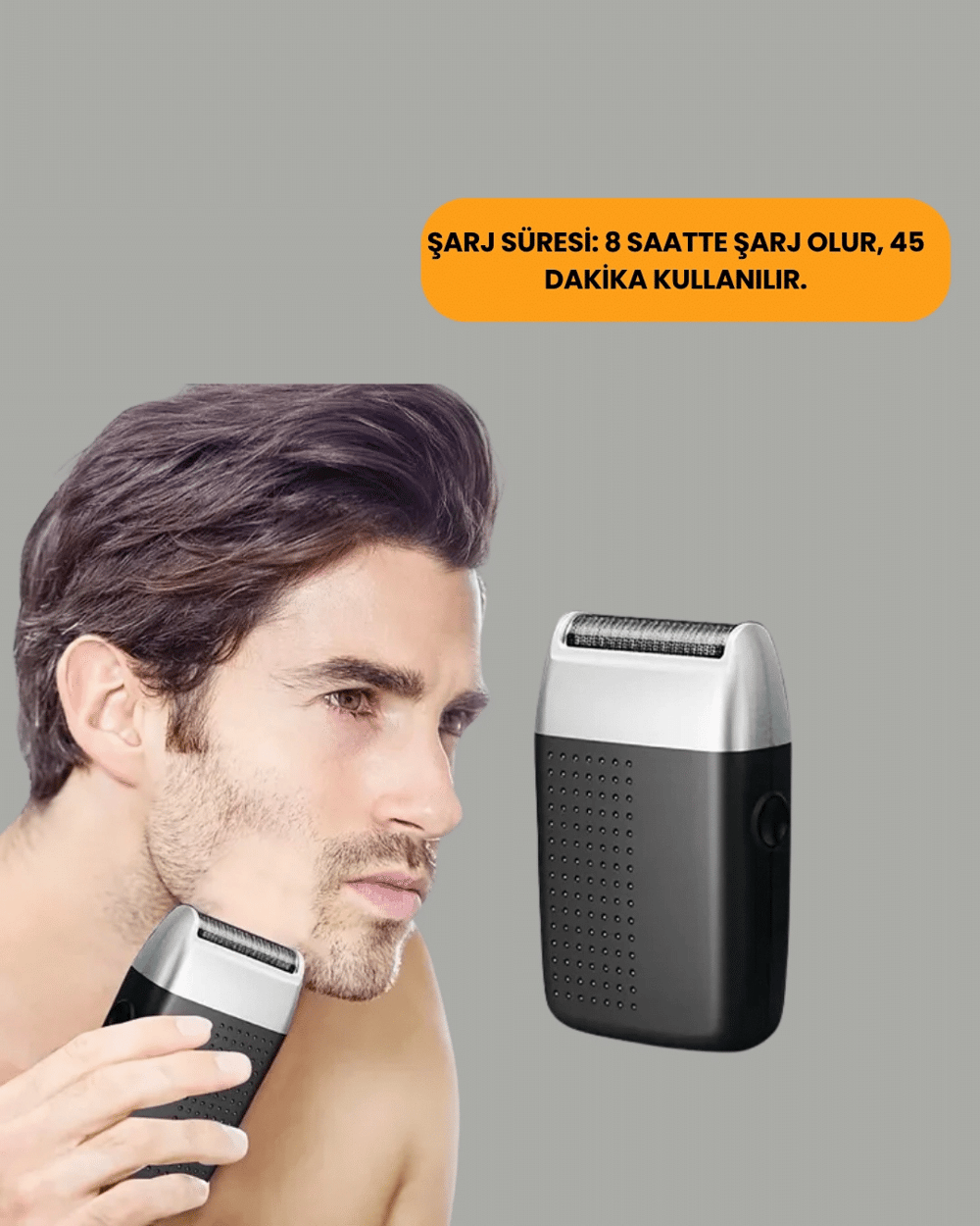 Evde Kişisel Bakımın Yeni Yolu – Kompakt ve Ergonomik Tıraş Makinesi