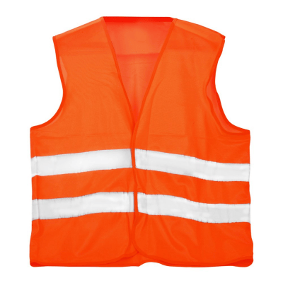 FOSFORLU TURUNCU İKAZ YELEK (3936)