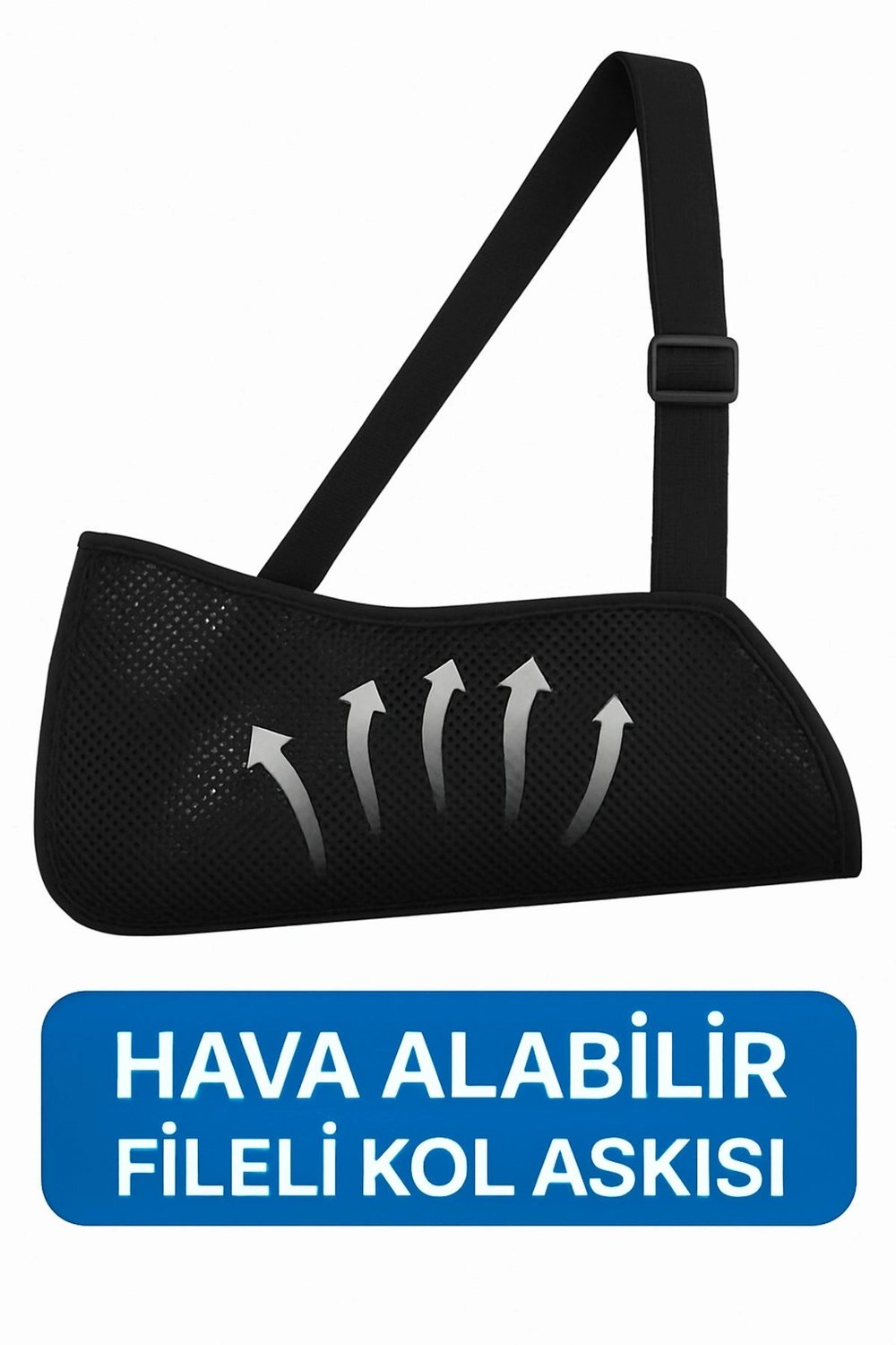 Fileli Hava Alan Ortopedik Kol Askısı Ayarlanabilir Kol Sabitleyici Destek Aparatı