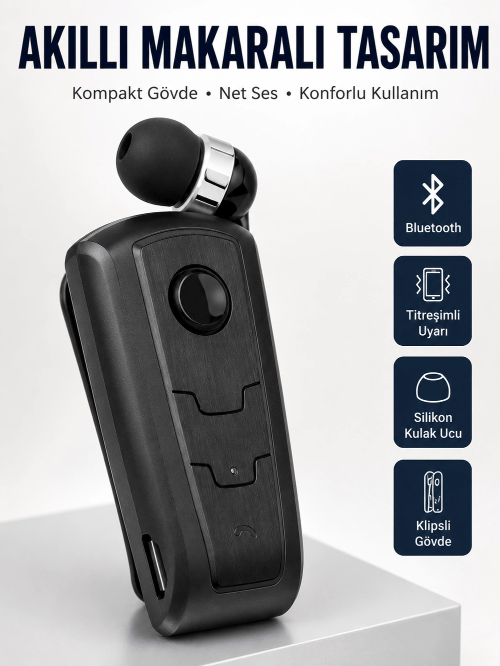 Fineblue F910 Kablosuz Kulaklık Çift Telefon Eşleşme Özelliği Yeni Nesil