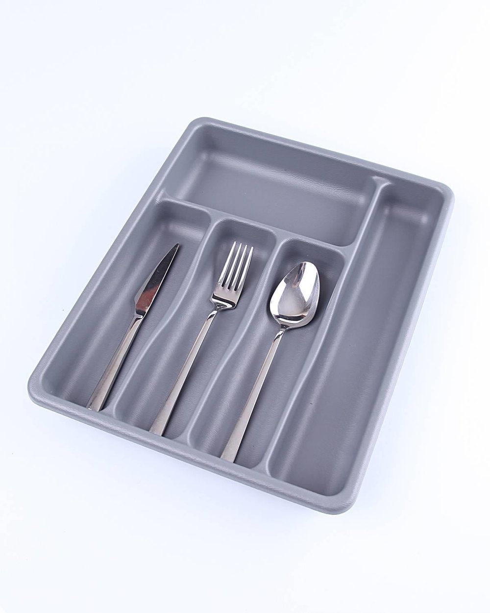 GRİ - 5 BÖLMELİ ÇEKMECE İÇİ KAŞIKLIK 36x29x5cm (3936)