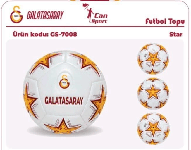 GS-7008 GALATASARAY FUTBOL TOPU STAR-CNT