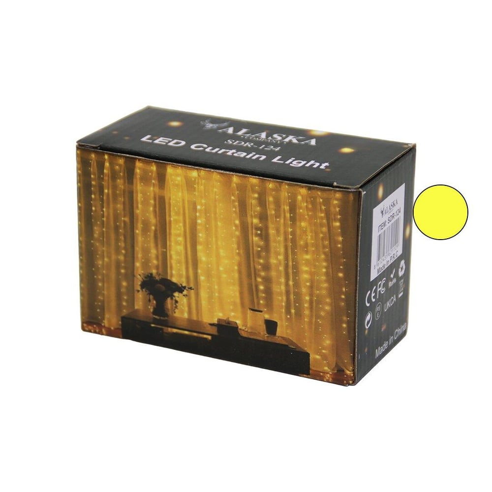 GÜN IŞIĞI 3X3MT USB - KUMANDALI TEL PERDE LED - DEKOR LAMBA (3936)