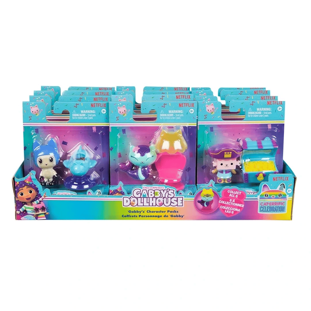Gabbys Dollhouse Sürpriz Mini Aksesuarlı Figürler