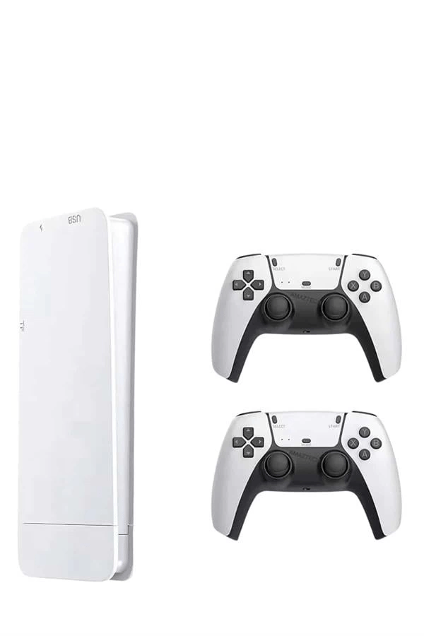 Game Box 3D Çift Oyun Kollu 4K HD Ekran 20000den Fazla Oyun Seçeneği 2.4G Kablosuz