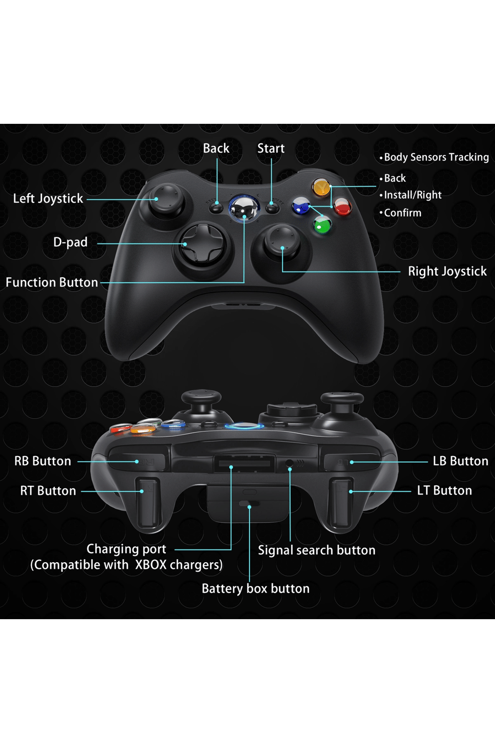 Gamepad wireless bağlantılı Bluetooth özellikli yeşil renk Playstation 4 uyumlu 1 yıl garantili
