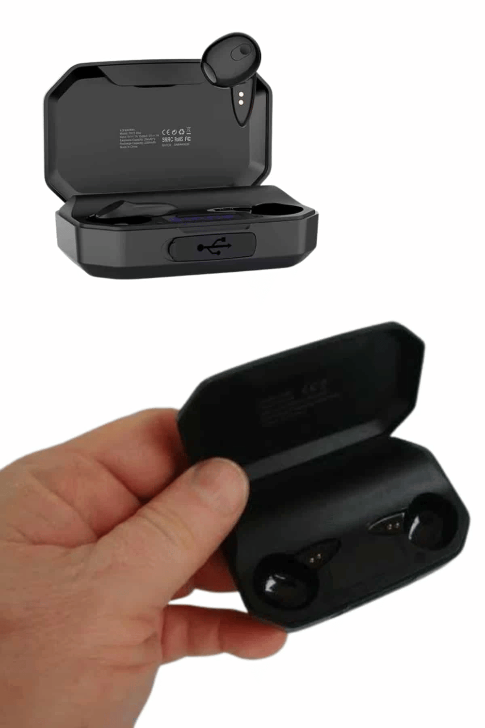 Gaming Kulaklık Bluetooth 5.2 Kablosuz Kulakiçi Rgb Işıklı Çift Mikrofonlu