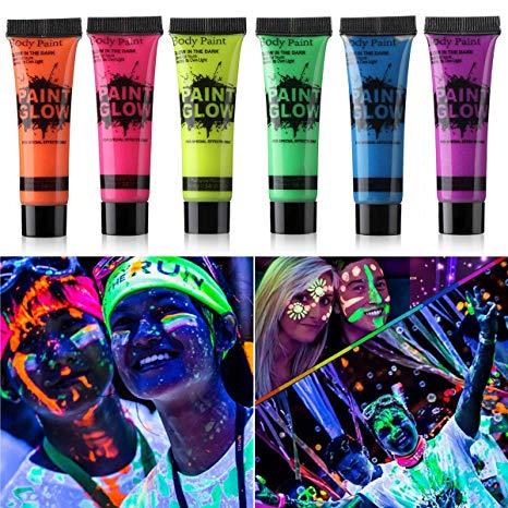 Glow Boya Fosforlu Krem Boya 12 Adet (3936)