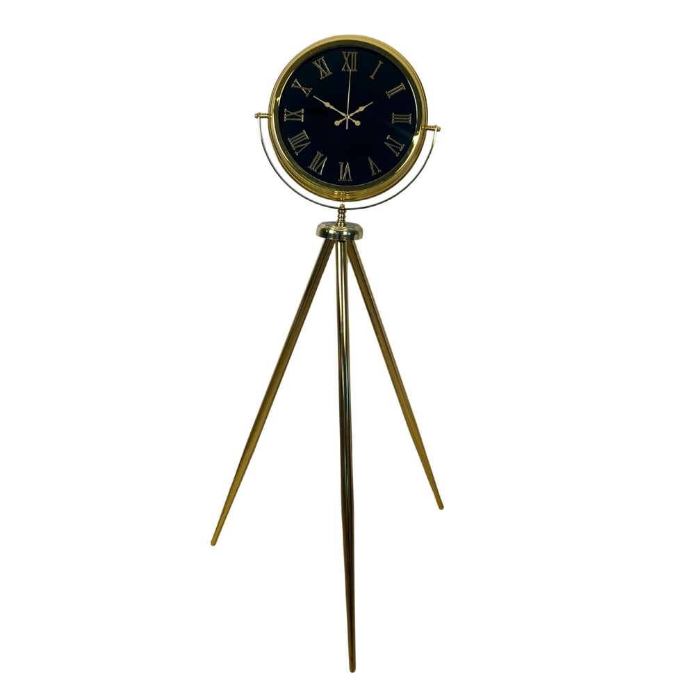 Gold Premium Aynalı Tripod 150 x 45 Cm Ayaklı Saat