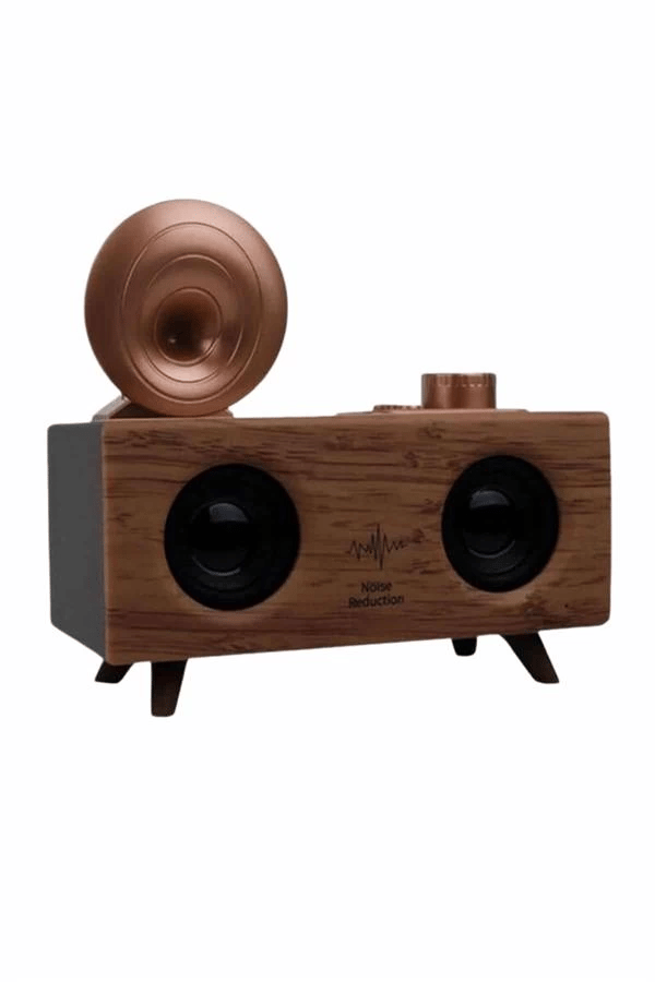 Gramafon Radyo Bluetooth Hoparlör Nostaljik Radyo FM Radyo