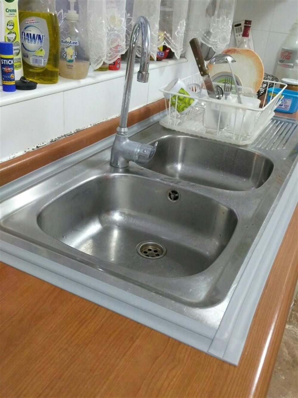 Gri Su Sızdırmaz Banyo Mutfak Lavabo Küvet İzolasyon Şerit Bant (3936)