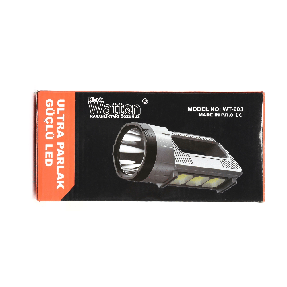 Güçlü Şarjlı Fener Masa Lambası Wt-603