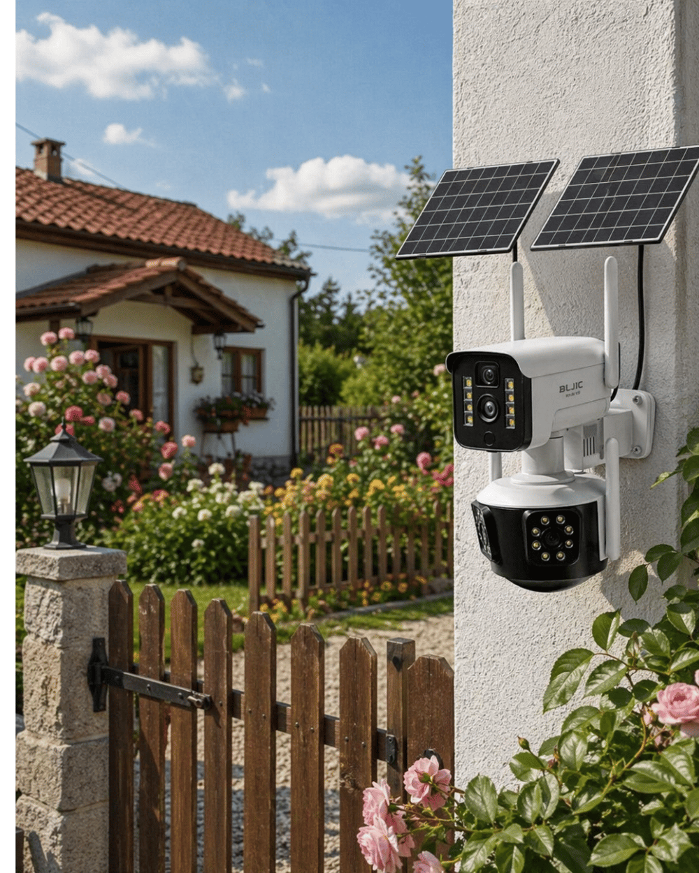 Güneş Enerjili Arsa Kamerası 4G SIM Kartlı Gece Görüşlü Solar Kamera 2 Yıl Garantili