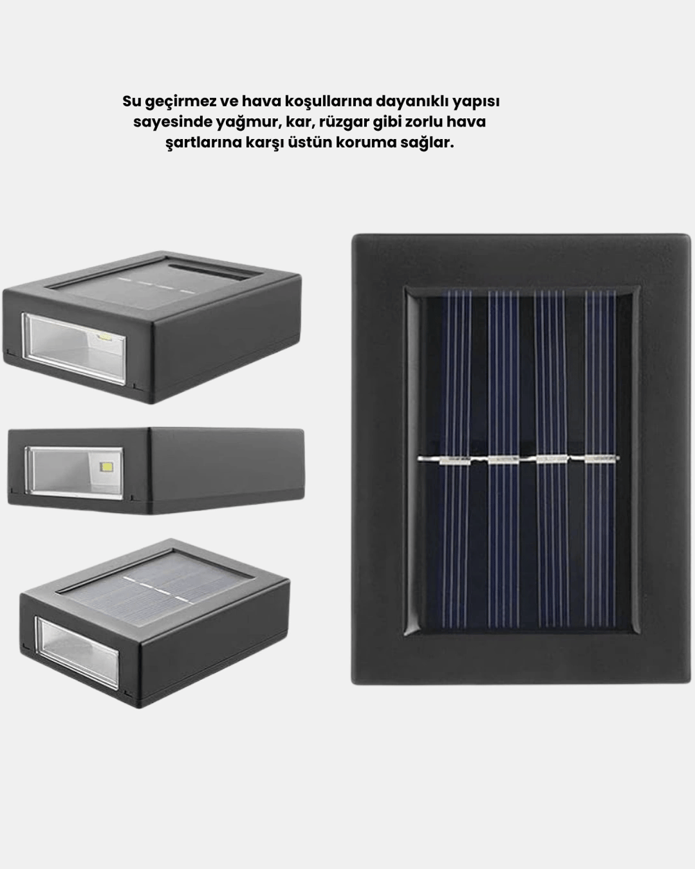 Güneş Enerjili Su Geçirmez Bahçe Apliği Uzun Ömürlü LED’li